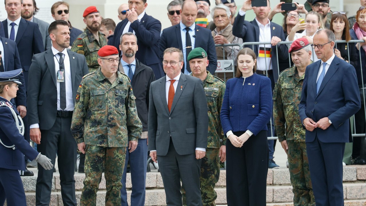 Merz in Litauen: Neue Bundeswehr-Brigade im Baltikum