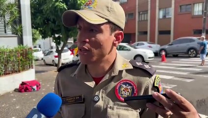 Mulher é levada ao hospital após acidente com três veículos em Umuarama