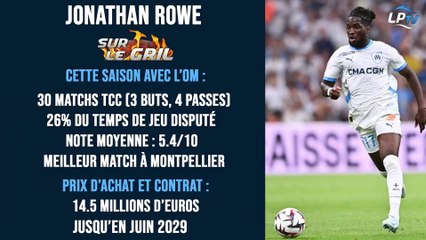 Sur le gril : Jonathan Rowe