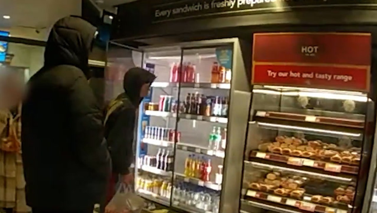 Watch shocking moment prolific Greggs shoplifter’s arrest leads to lifetime ban