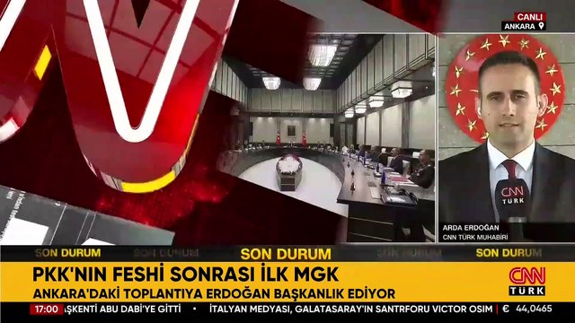 Milli Güvenlik Kurulu toplantısı başladı! Terörsüz Türkiye ve Suriye konusu masada