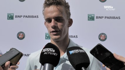 Roland-Garros 2025 - Luca Van Assche : "Le 3e match, c'est le plus dur mais aussi le plus beau..."
