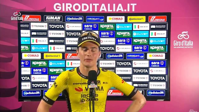 Cycling - Giro d'Italia 2025 - Olav Kooij : Only Wout Van Aert can do this...
