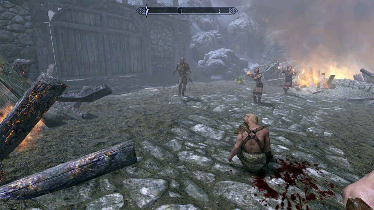Skyrim. test to make Tullius move around here a second time