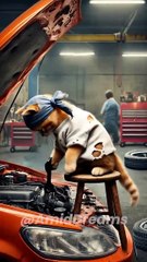 Poor_cat_was_mocked_by_friends_for_eating_dirty_food_#amiddreams_#poorcat(720p)