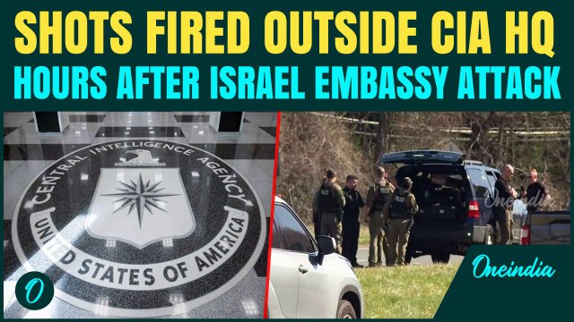 BREAKING: Hours After Israel Embassy Attack, Person Shot By CIA Guards Outside HQ In Virginia