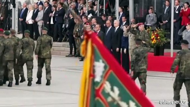 Merz inaugura la brigata tedesca in Lituania (5.000 uomini dal 2027)