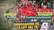 Panameños intensifican rechazo contra la privatización CSS