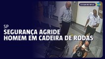 Paciente em cadeira de rodas é agredido por segurança de hospital