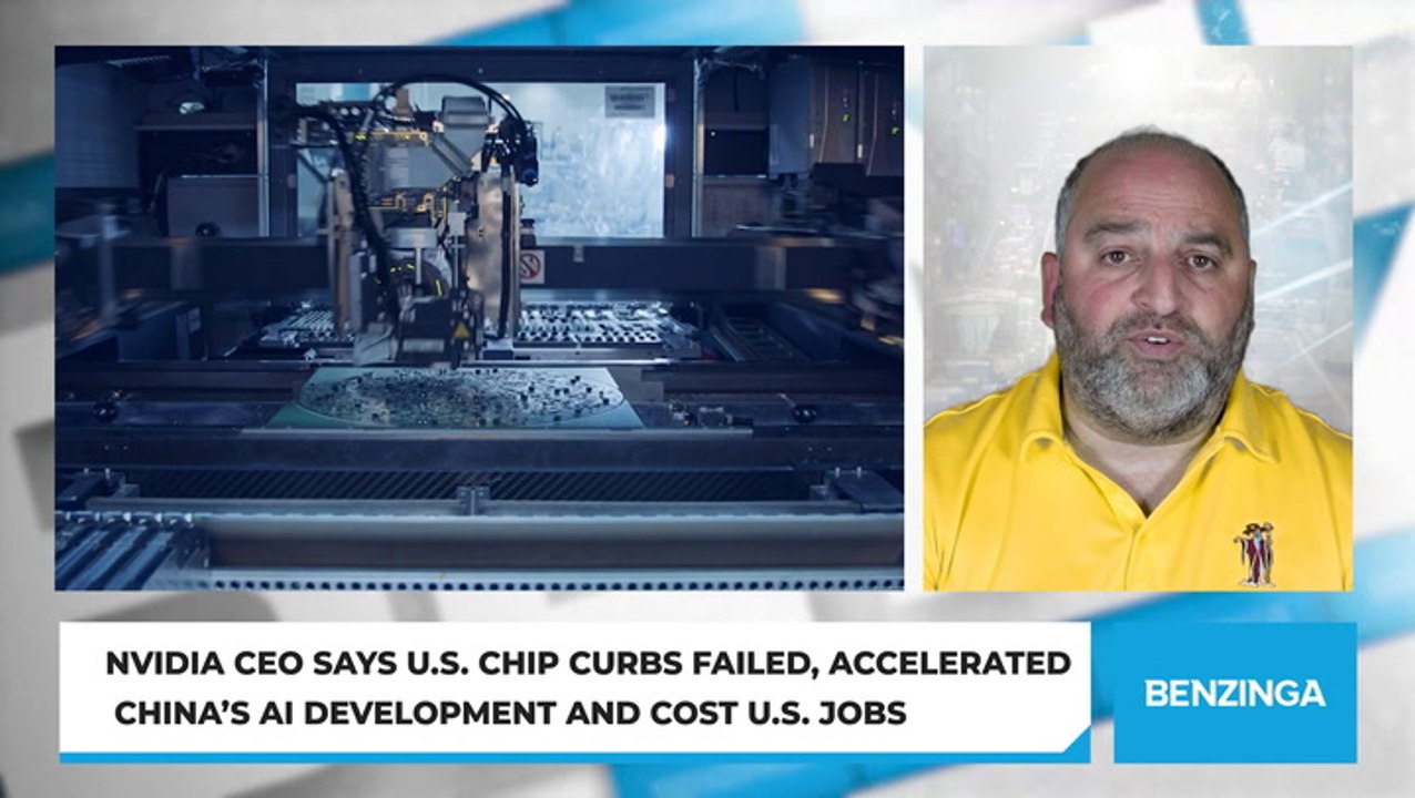 Nvidia CEO Says U.S. Chip Curbs Failed, Accelerated China’s AI Development And Cost U.S. Jobs