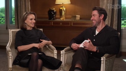 John Krasinski & Natalie Portman Interview Each Other