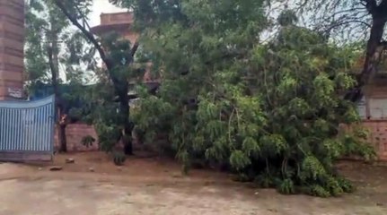 सडक़ें तपती रही, चलते रहे गर्म हवाओं के थपेड़े, परेशान रहा शहर