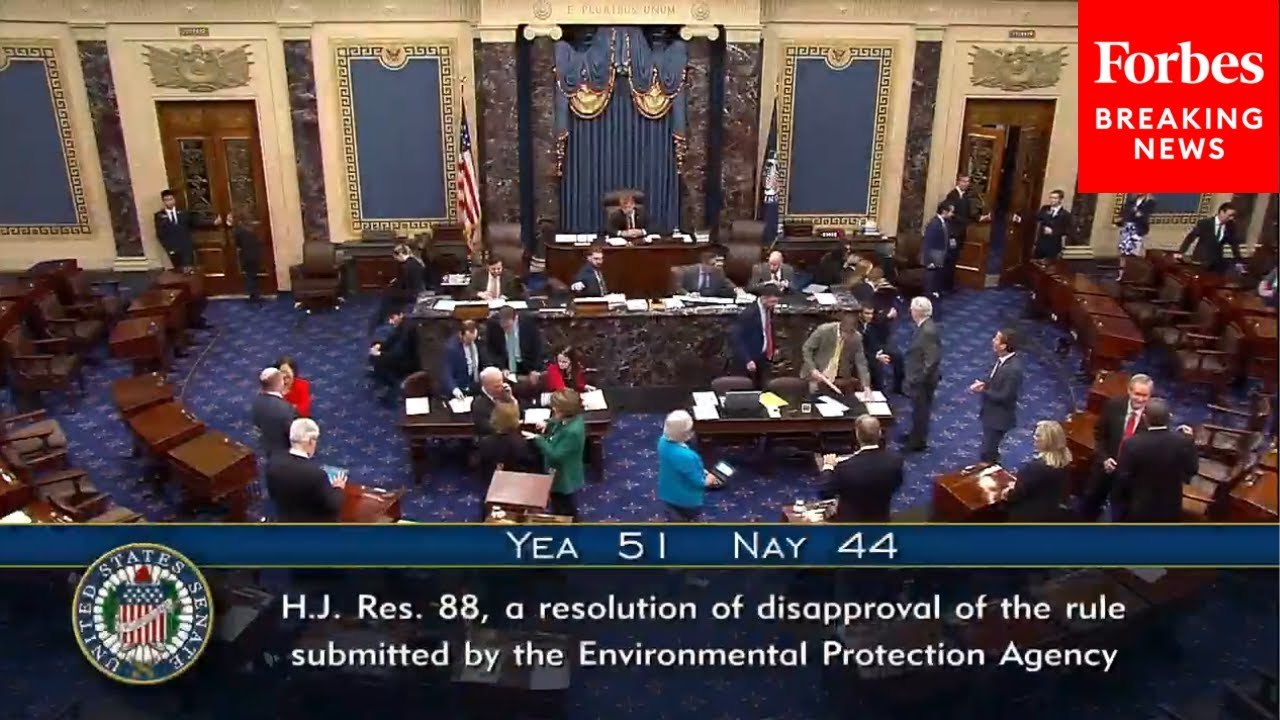 Senate Overrules Parliamentarian In So-Called 'Nuclear Option' To Undo California's EV Rule