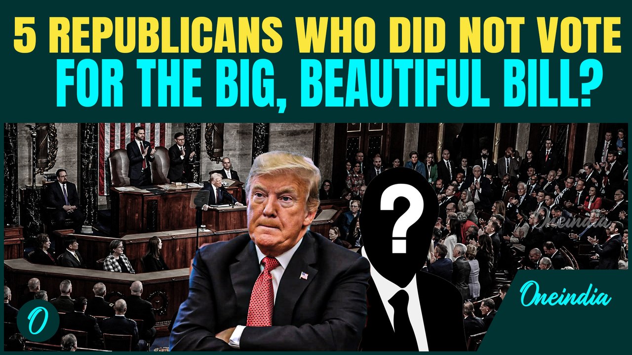 Trump BETRAYED: 5 House Republicans DEFY ‘Big, Beautiful’ Tax Bill | Passes By SINGLE VOTE