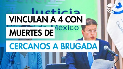 Vinculan a cuatro con asesinatos de cercanos a Brugada