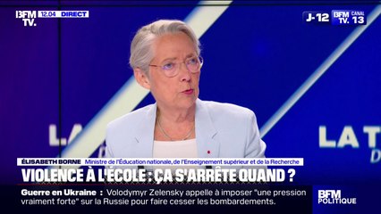"C'est d'une gravité extrême": Élisabeth Borne, ministre de l'Éducation, réagit à l'agression d'une professeure dans l'Essonne après le jet d'une porte du 4e étage par des élèves