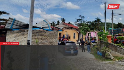 'Kami anak-beranak saling berpelukan, ketakutan'