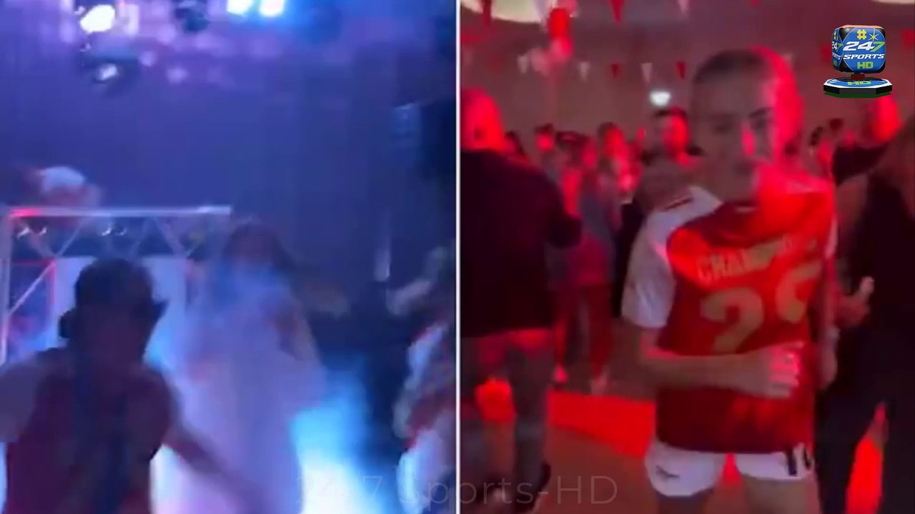 Inside Arsenal Women's Champions League Celebrations Gunners Stars Party with Popstar Jess Glynne