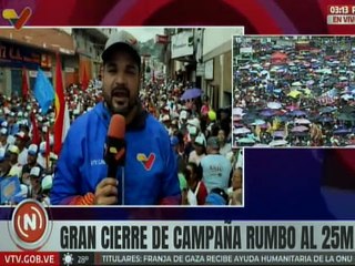 Marea roja trujillana se movilizó en respaldo al candidato Gerardo Márquez en su cierre de campaña