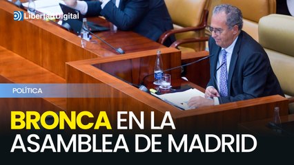 Bronca en la Asamblea de Madrid: Más Madrid ataca al Poder Judicial y acaba con el micro apagado