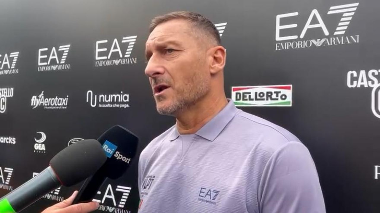 Totti: "Champions? Penso vinca l'Inter. E per lo scudetto..."