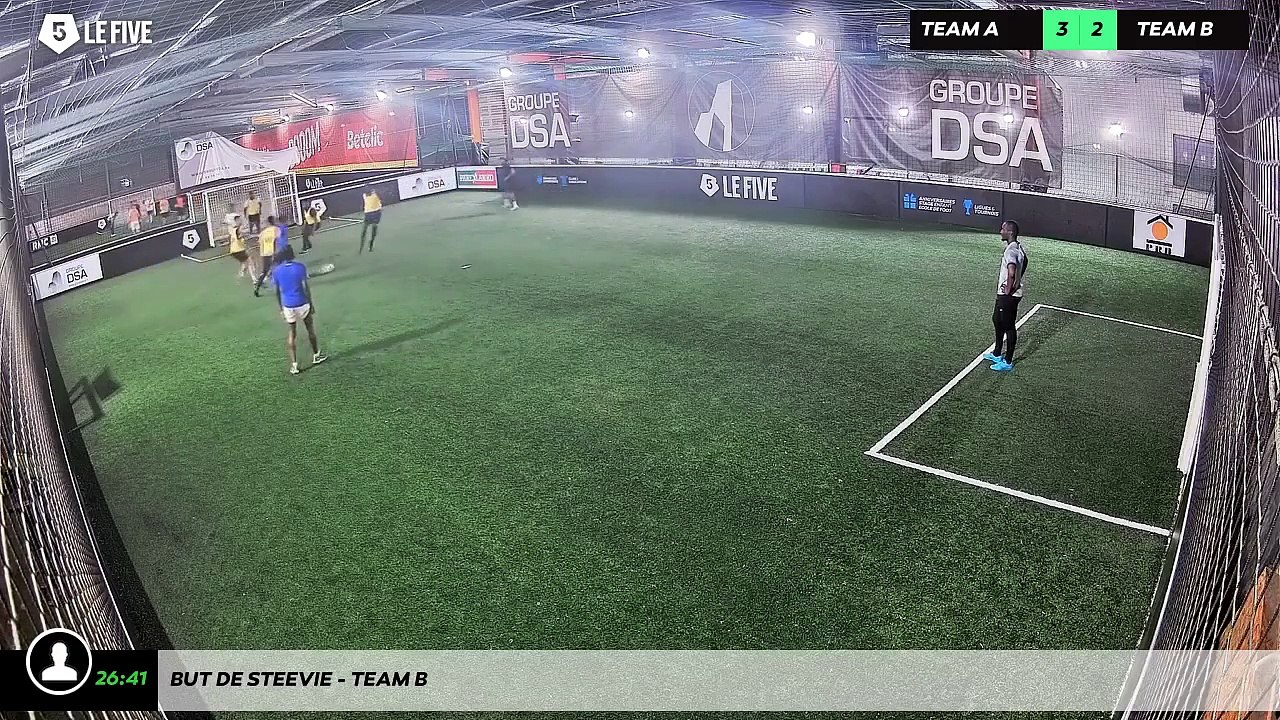 But de Steevie - Team B