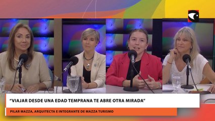 “viajar desde una edad temprana te abre otra mirada”