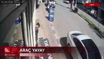 Hatay’da otomobilin yayaya çarptığı kaza