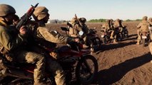 Ukrayna, açık arazide hızlı ilerlemek için ilk motosikletli taarruz birliğini kurdu