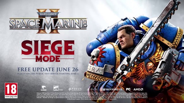 Space Marine 2 | Official Siege Mode Teaser Trailer (PlayStation 5, Xbox Series, PC)