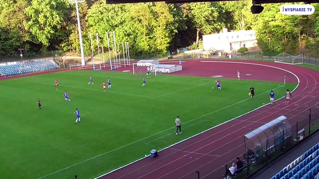 Skrót meczu Flota Świnoujście 2 - 3 ( 1 - 1 ) Błękitni Stargard