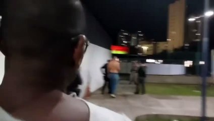 VÍDEO: Veja momento exato em que sindicalista Bruno Carianha chega na central de flagrantes