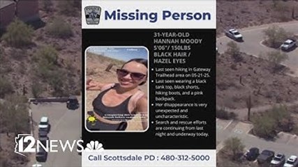 Search underway for missing hiker in north Scottsdale