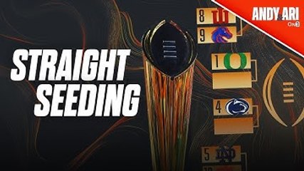 NEW: College Football Playoff to adopt a straight-seeding model for 2025
