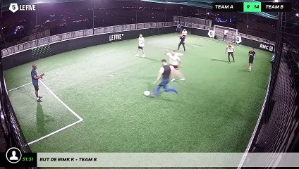 But de Rimk K - Team B