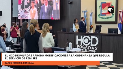 El HCD de Posadas aprobó modificaciones a la ordenanza que regula el servicio de remises