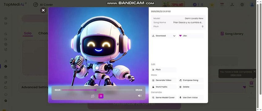 Merly Morello tema: no vales la pena cover demi lovato version 01