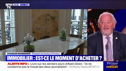 Immobilier: "Il faut se rendre à l'évidence que l'euphorie" autour des taux "est une époque révolue", observe Charles Marinakis, président de Century21 France