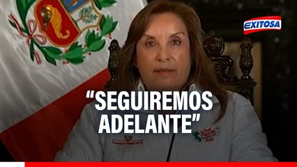 Dina Boluarte desafía a la Fiscalía: "Nos podrán todas las denuncias, pero seguiremos adelante"