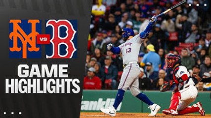 Mets vs. Red Sox Game Highlights (5/21/25) | MLB Highlights