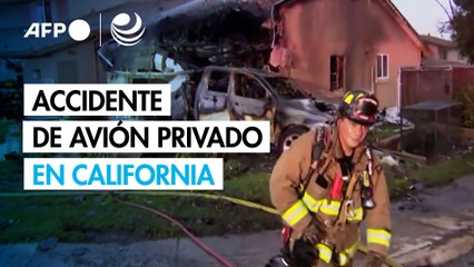 Varios muertos en accidente de pequeño avión privado en California