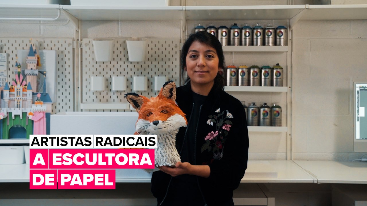 Artistas Radicais: A escultora de papel