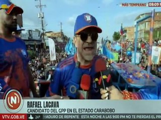 Rafael Lacava: Este domingo con votos le pediremos al mundo que deje tranquilo al pueblo venezolano