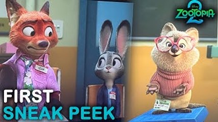 Judy and Nick go to therapy | Zootopia 2 sneak peek