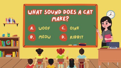 Animal Quiz for Kindergarten | Animal Quiz Questions and Answers for Kids | Preschool Quiz