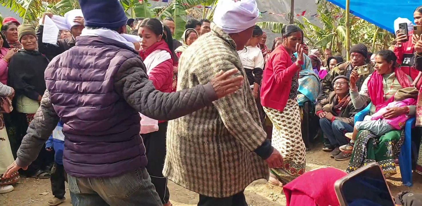 dance in naumati baja | nepalese traditional cultural music and dance |