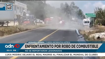 Delincuentes desatan persecución e incendian patrulla en Acaxochitlán, Hidalgo