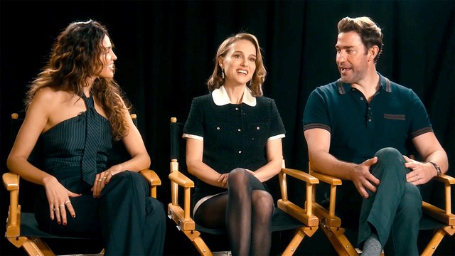 Natalie Portman Wraps to Promote Apple TV+'s Fountain of Youth