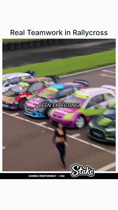 Real teamwork in rallycross #filmclips #movies #film #growmyaccount #grow #moviescene