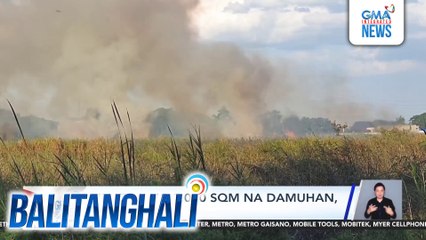 Tinatayang 2,000 sqm na damuhan, nasunog | Balitanghali